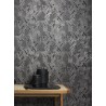 Papeldecor|Geometric ethnic and modern black wallpaper|Wallpaper