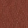 Papeldecor|Terracotta wallpaper with modern design and 3D geometric diamonds|Wallpaper