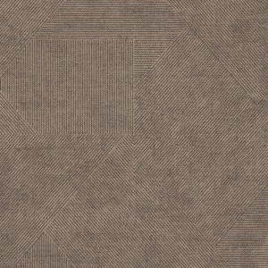 Grandeco|Boho-style taupe floral wallpaper|Wallpaper