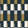 Papeldecor|Papier peint prisme géométrique moderne carrés bleus et jaunes|Papier Peint