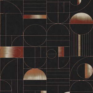 Khroma|Green geometric Wallpaper with metallic details|Wallpaper