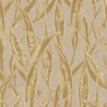 Papeldecor|Wallpaper floral with leaves Scandinavian style beige and gold|Wallpaper