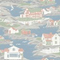 Borastapeter|Papel pintado paisaje marino nórdico|Papel Pintado