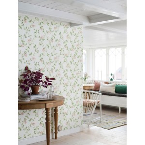 Eijffinger|Papel pintado rombos efecto tiza verde gris plata brillante moderno|Papel Pintado 2