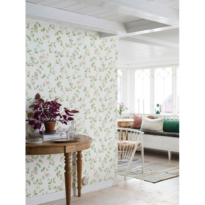 Borastapeter|Papier peint fleurs blanches petites|Papier Peint