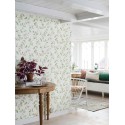 Borastapeter|Wallpaper small white floral flowers|Wallpaper