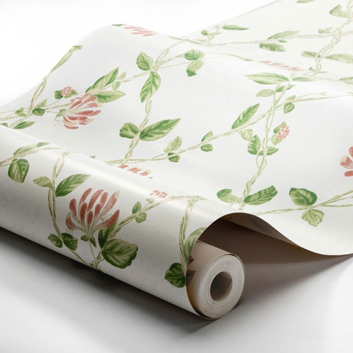 Borastapeter|Papel pintado floral flores pequeñas blanco|Papel Pintado