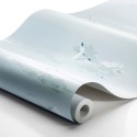 Borastapeter|Papier peint paysage marin mouettes bleu doux|Papier Peint