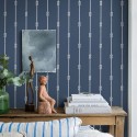 Borastapeter|Wallpaper nautical blue sailor knots|Wallpaper