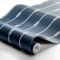 Borastapeter|Papel pintado nudos marineros náutico azul|Papel Pintado
