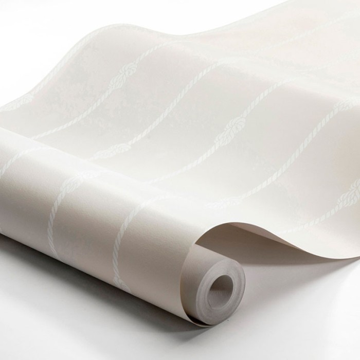 Borastapeter|Papier peint nœuds marins beige|Papier Peint