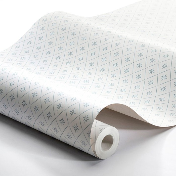 Borastapeter|Papier peint Rose des Vents nautique bleu blanc|Papier Peint