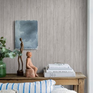 Casadeco|Tapete mit Reihern in einer Lagune, Vintage-Stil|Tapeten 2
