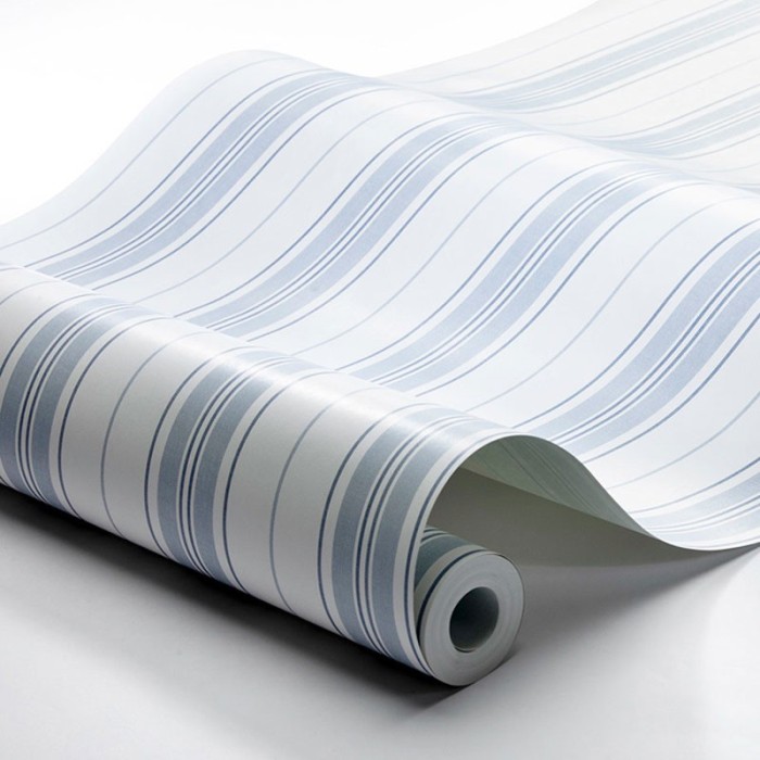 Borastapeter|Wallpaper blue white nautical stripes|Wallpaper