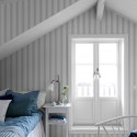 Borastapeter|Papier peint rayures chemise gris blanc|Papier Peint