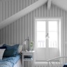 Borastapeter|Papier peint rayures chemise gris blanc|Papier Peint