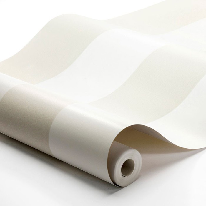 Borastapeter|Wallpaper pale beige white wide stripes|Wallpaper