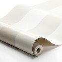 Borastapeter|Tapete blassbeige weiß breite Streifen|Tapeten