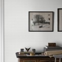 Borastapeter|Tapete weiß grau minimalistische Gänseblümchen|Minimalistisch