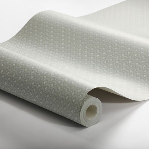 Casadeco|Romantic floral wallpaper with white and beige clematis|Romantic 2