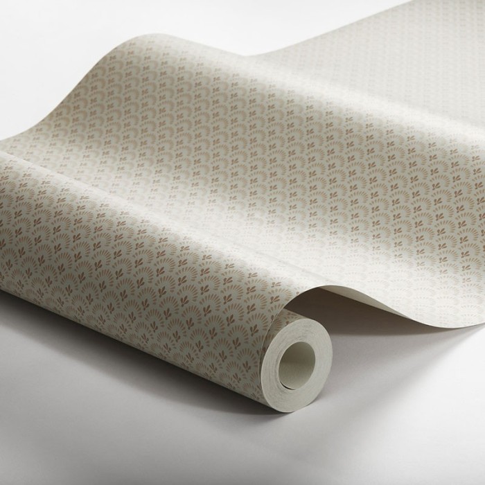 Borastapeter|Papier peint marguerites minimalistes gris rouge|Minimaliste