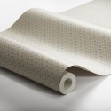 Borastapeter|Papier peint marguerites minimalistes gris rouge|Minimaliste