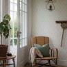 Borastapeter|Wallpaper beige red Nordic lattice|Scandinavian