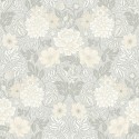 Borastapeter|Wallpaper grey floral dahlias|Scandinavian