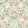 Borastapeter|Tapete bunt Dahlien floral|Skandinavisch