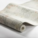 Borastapeter|Wallpaper multicolor floral dahlias|Scandinavian