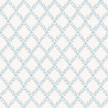 Borastapeter|Tapete blau Gitter floral|Tapeten