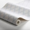 Borastapeter|Tapete blau Gitter floral|Tapeten