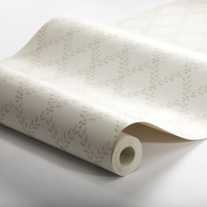 Papeldecor|Wallpaper natural fibre with rustic style texture in cream white|Wallpaper 2