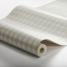 Borastapeter|Tapete beige weiß Vichy-Karo|Karos