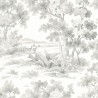 Borastapeter|Tapete grau klassischer Wald|Figurative