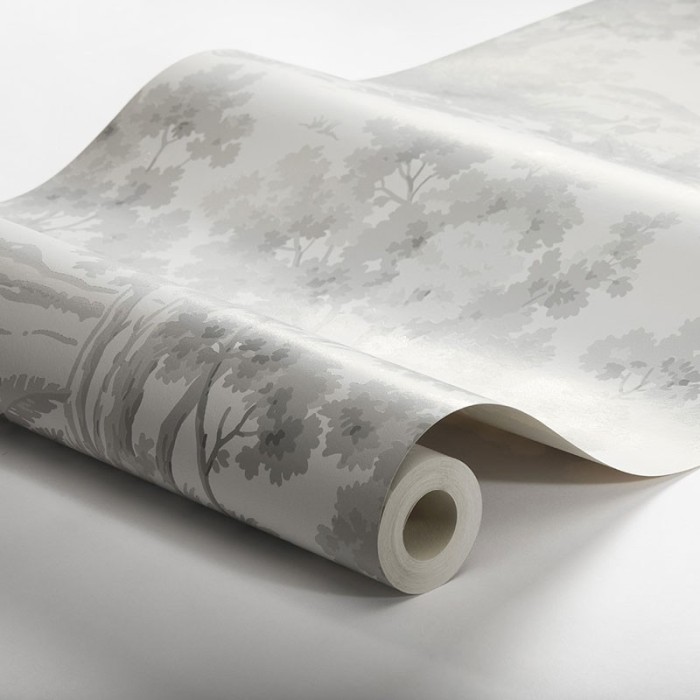 Borastapeter|Papier peint forêt classique gris|Figuratif