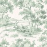 Borastapeter|Papier peint forêt classique vert|Figuratif