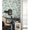 Borastapeter|Wallpaper light grey chestnut leaves floral|Wallpaper