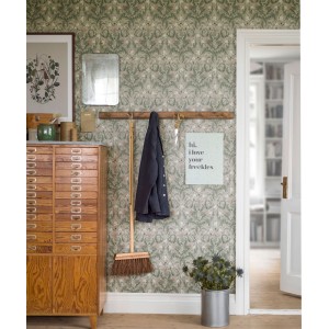 Papeldecor|Wallpaper children's blue and white stripes|Wallpaper 2