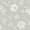 Borastapeter|Wallpaper brown beige large stem flowers|Wallpaper