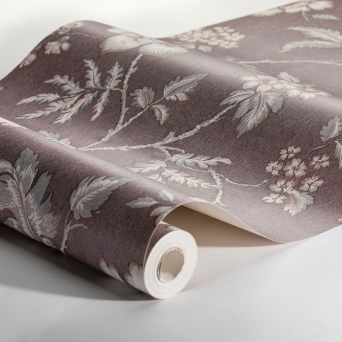 Borastapeter|Papier peint floral classique rouge vin|Papier Peint