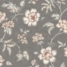 Borastapeter|Wallpaper muted brown classic large flowers|Wallpaper