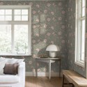 Borastapeter|Papier peint grandes fleurs modernes vertes|Papier Peint