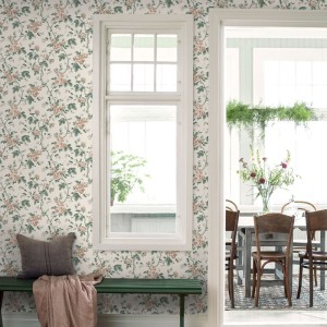 Grandeco|Wilde Blätter floral grün Tapete|Tapeten 2