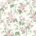 Borastapeter|Papel pintado floral enredadera rosas romántico|Papel Pintado