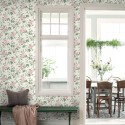 Borastapeter|Papier peint floral roseraie grimpante romantique|Papier Peint