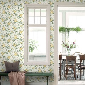 Versace|Wallpaper Versace floral classic gold metallic|Wallpaper 2