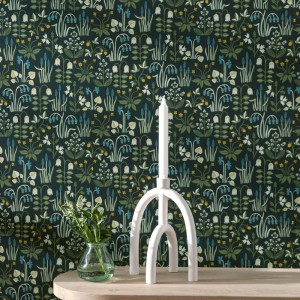 Casamance|Leinentapete elefantengrau|Tapeten