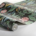 Borastapeter|Papier peint tulipes lys printemps noir|Papier Peint