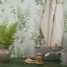 Borastapeter|Papier peint fleurs sauvages vert|Papier Peint